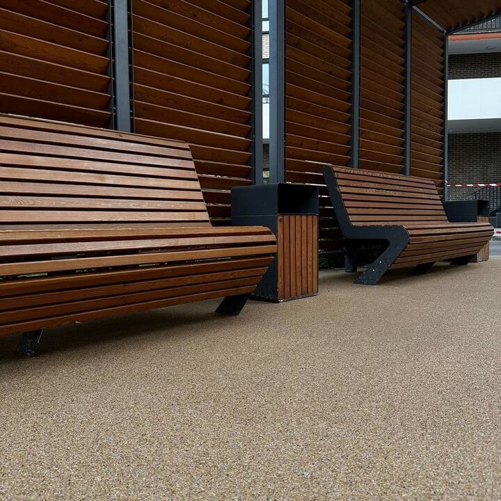 Aktaş'tan park mobilyaları
